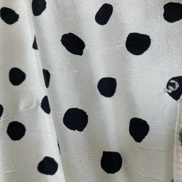 Kate Spade Silk Polka Dot Sleeveless Dress - Picture 4 of 5